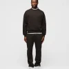 Open Bottom Sweatpants - Espresso