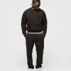 Open Bottom Sweatpants - Espresso