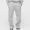Open Bottom Sweatpants - Grey