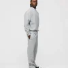 Open Bottom Sweatpants - Grey