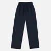 Open Bottom Sweatpants - Navy