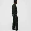 Open Bottom Sweatpants - Olive