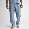 1868-open-bottom-sweatpants-vintage-blue-4.webp Open Bottom Sweatpants - Vintage Blue