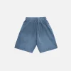 Cotton Shorts - Sunfaded Blue