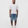 Cotton Shorts - Sunfaded Blue