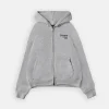 Open Interface Zip Hoodie - Grey