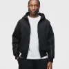 Arc Zip Hoodie - Black
