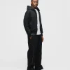 Arc Zip Hoodie - Black
