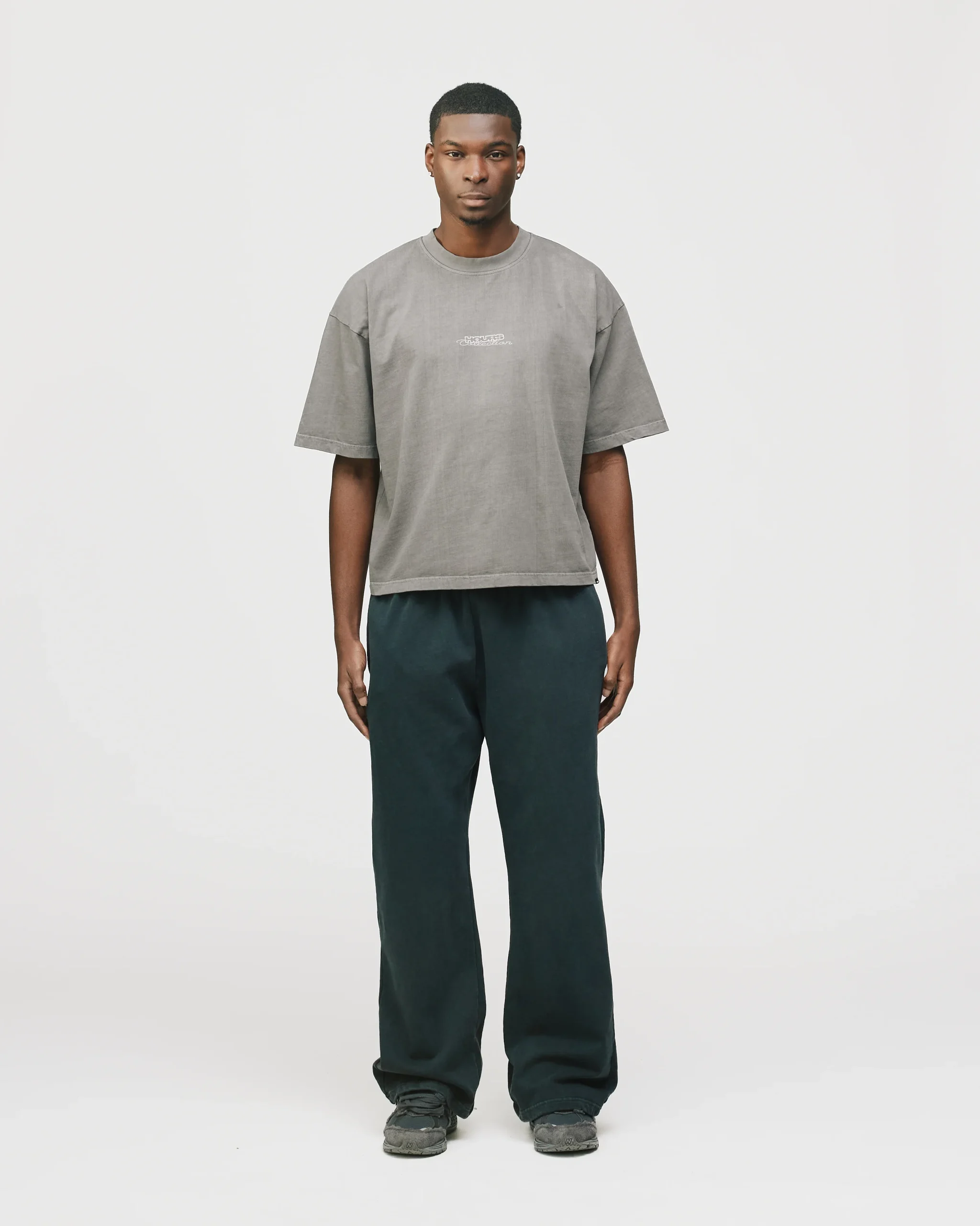 Outlaw Cropped T-Shirt - Vintage Grey