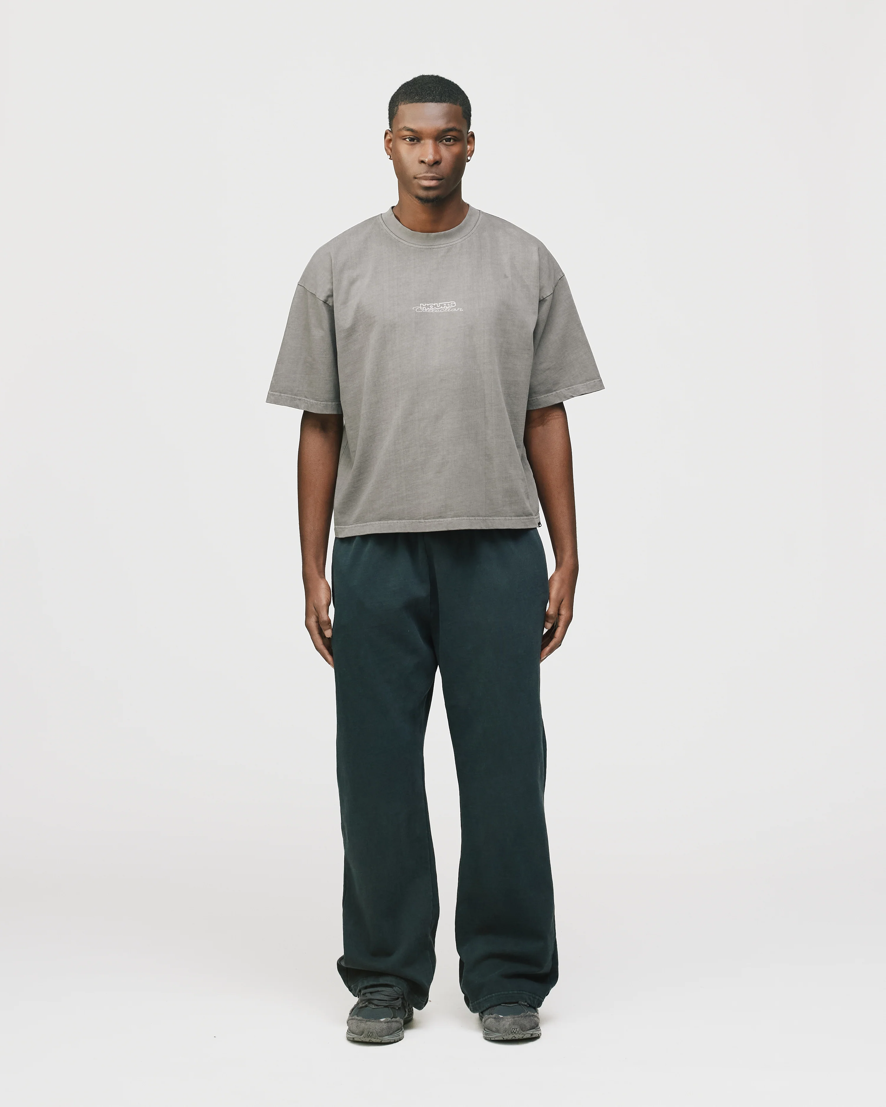 Outlaw Cropped T-Shirt - Vintage Grey