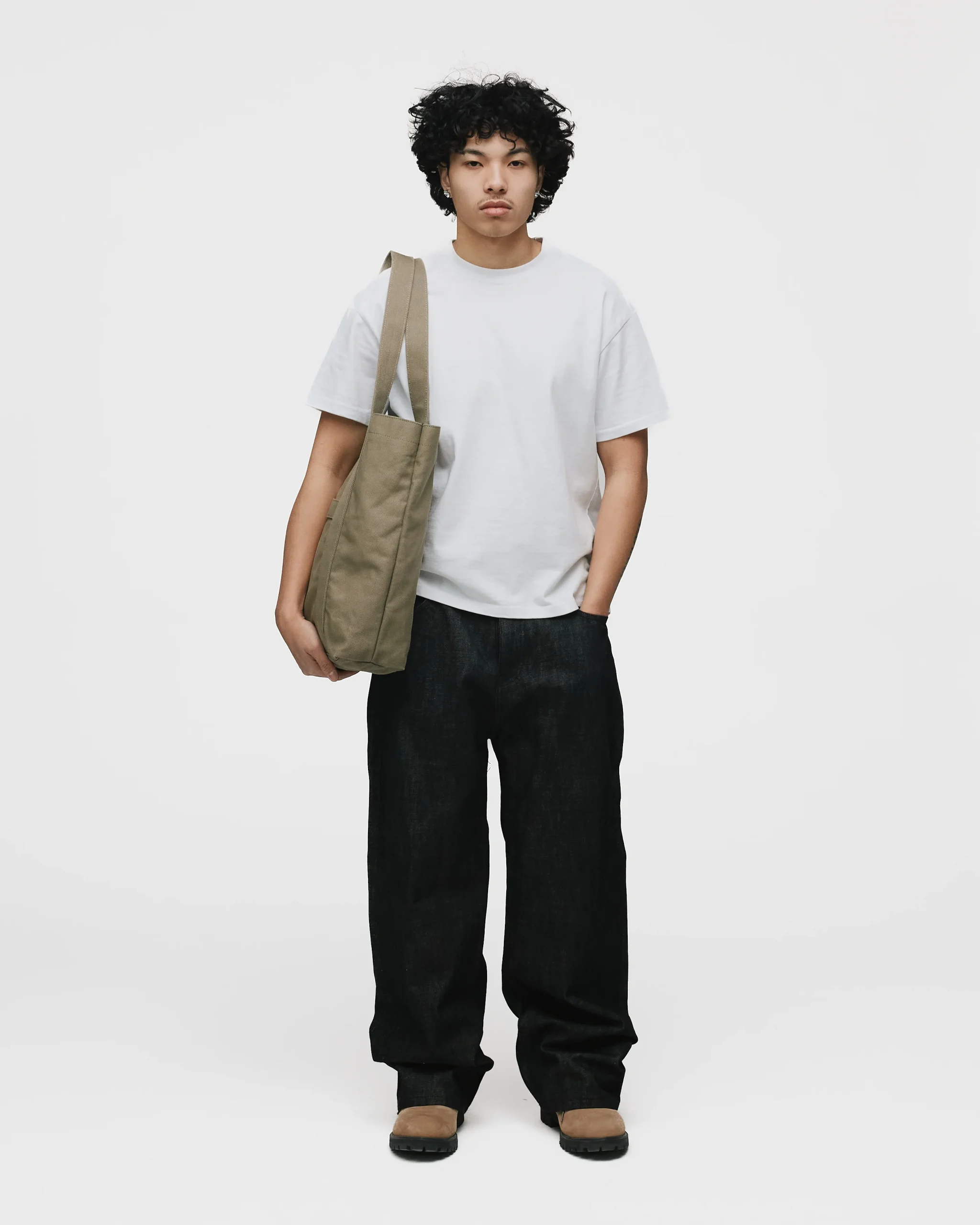 Oversized Tote - Olive