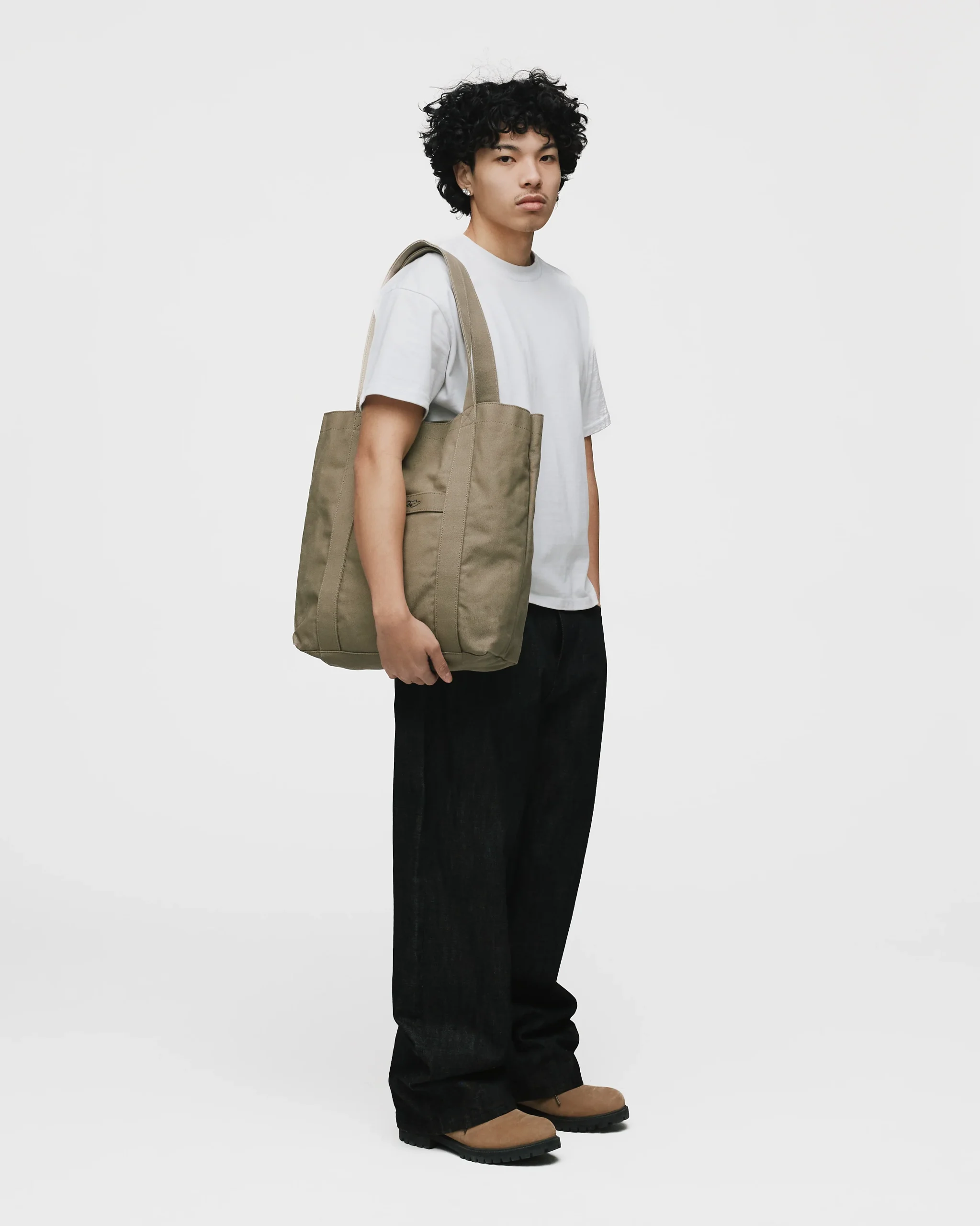 Oversized Tote - Olive
