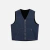 Reversible Workwear Vest - Washed Blue