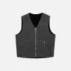 Reversible Workwear Vest - Washed Grey