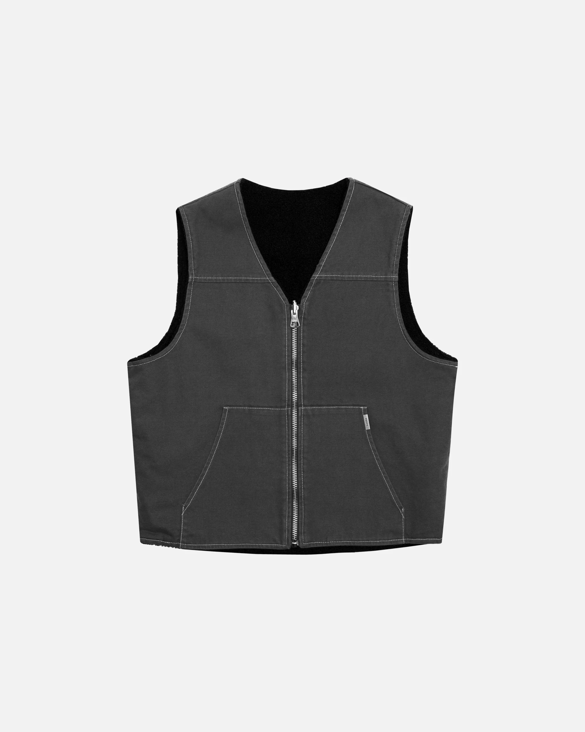 1936-reversible-workwear-vest-washed-grey-1.webp Reversible Workwear Vest - Washed Grey