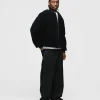 Sherpa Full Zip - Black