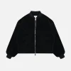 Sherpa Full Zip - Black