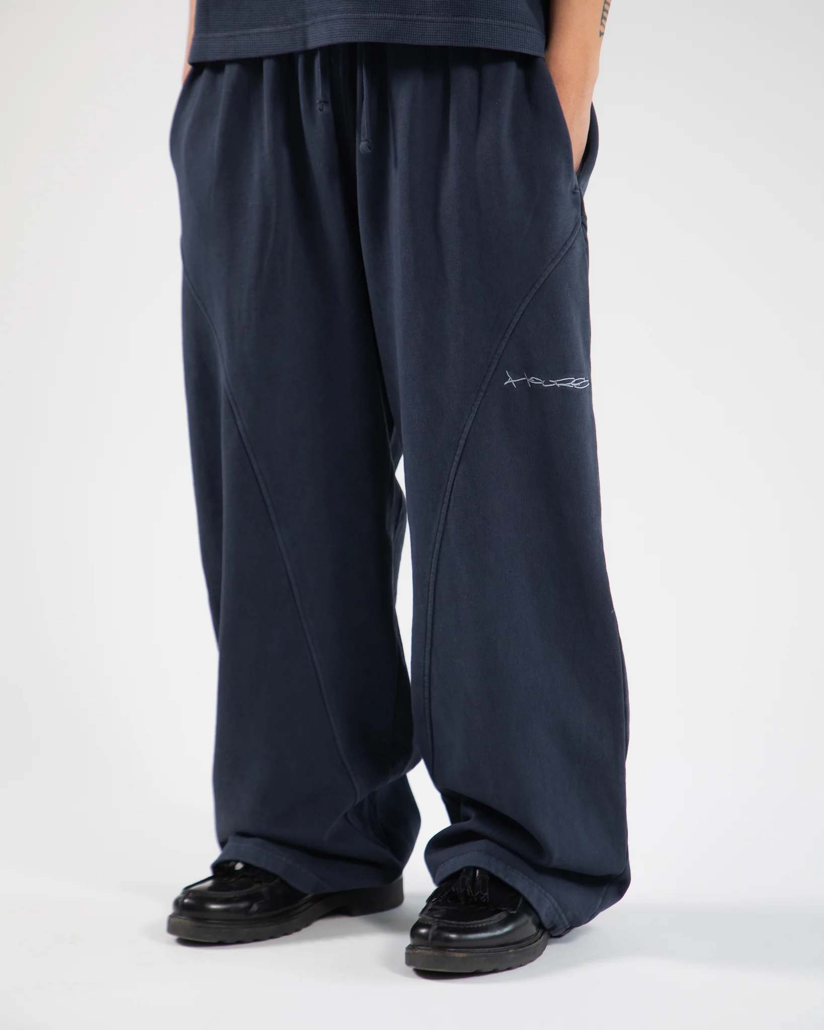 Signature Baggy Sweatpants - Vintage Navy