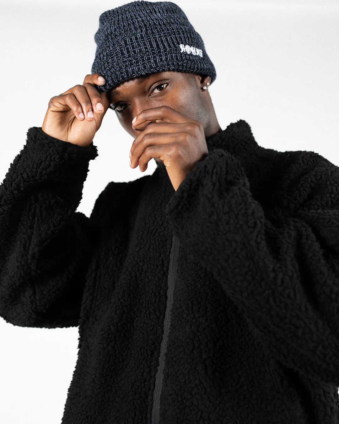 1976-signature-knit-beanie-blue-2.webp Signature Knit Beanie - Blue