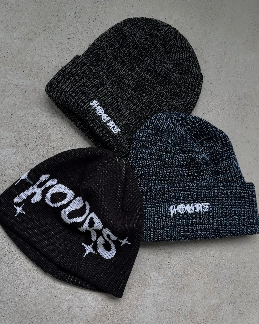 1976-signature-knit-beanie-blue-4.jpg Signature Knit Beanie - Blue