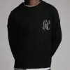 1977-signature-mohair-sweater-black-8.webp Signature Mohair Sweater - Black