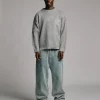 1983-signature-mohair-sweater-grey-2.webp Signature Mohair Sweater - Grey