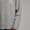 1983-signature-mohair-sweater-grey-8.webp Signature Mohair Sweater - Grey