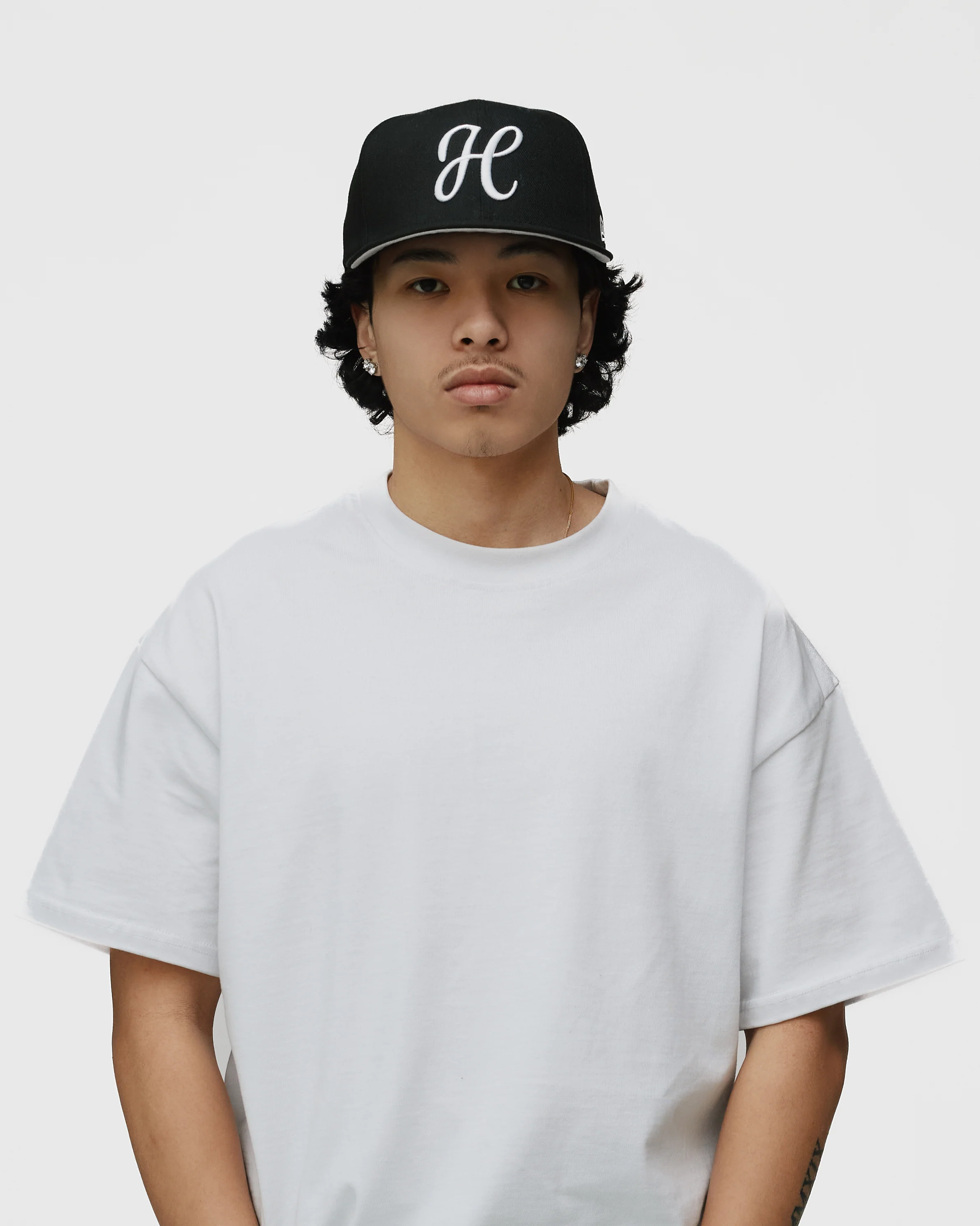 Signature New Era Fitted - Black