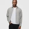 Cropped Flannel - Black