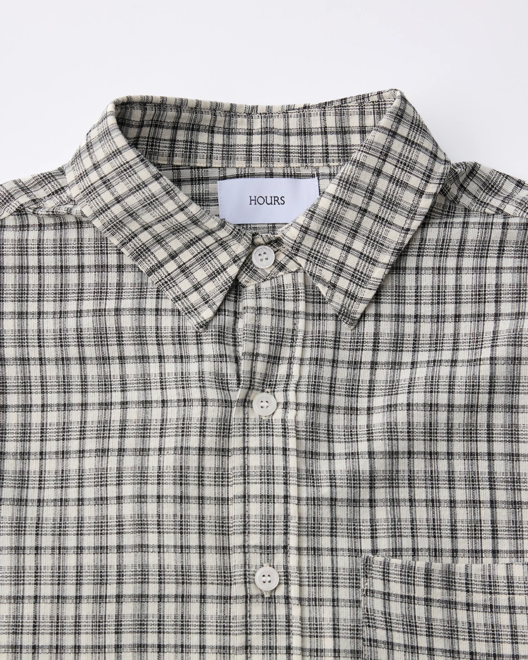 Cropped Flannel - Black