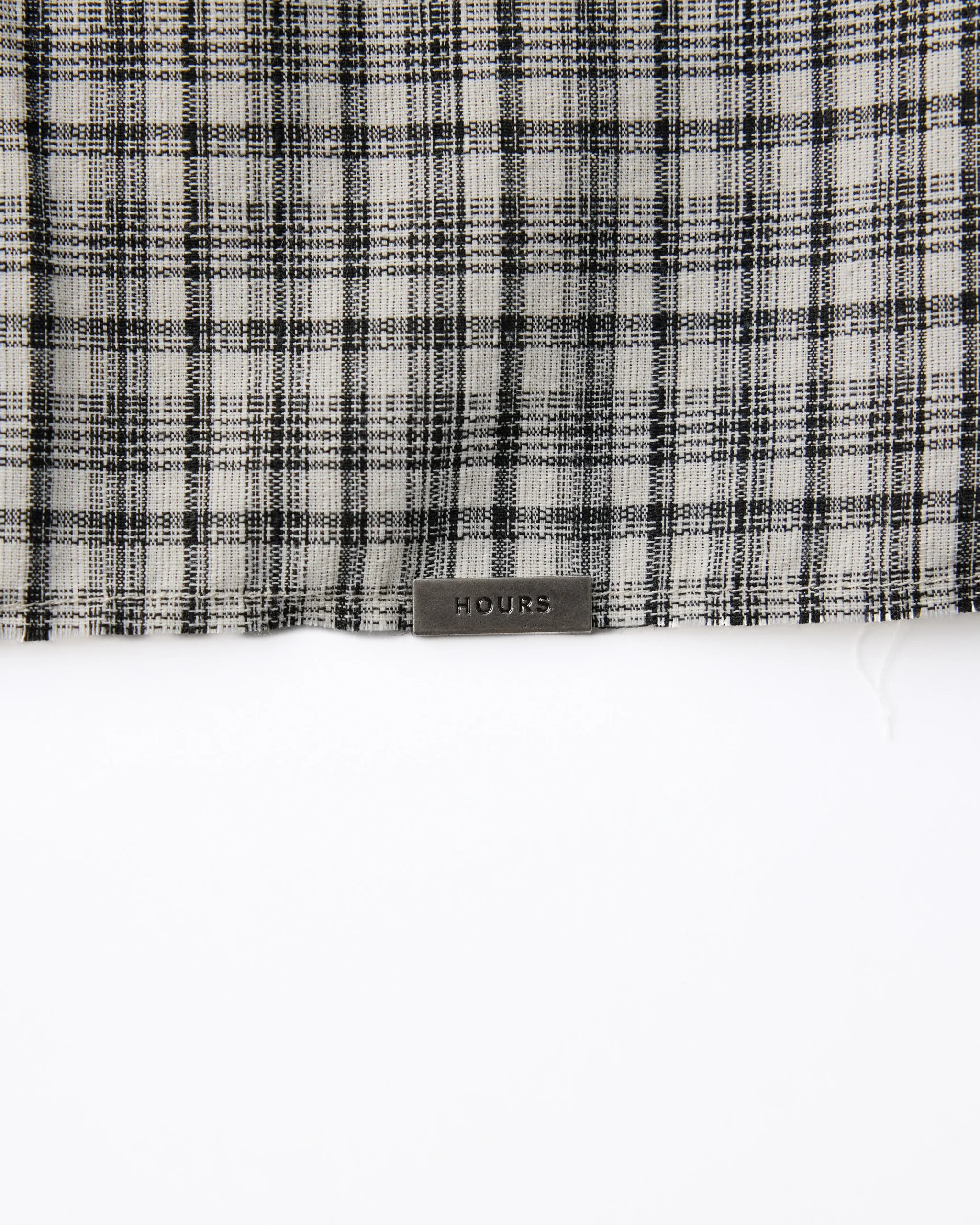 Cropped Flannel - Black