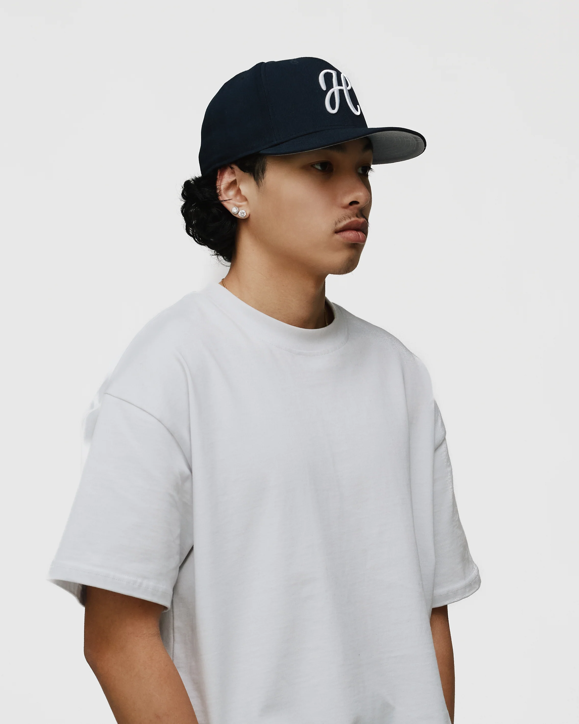 Signature New Era Fitted - Navy