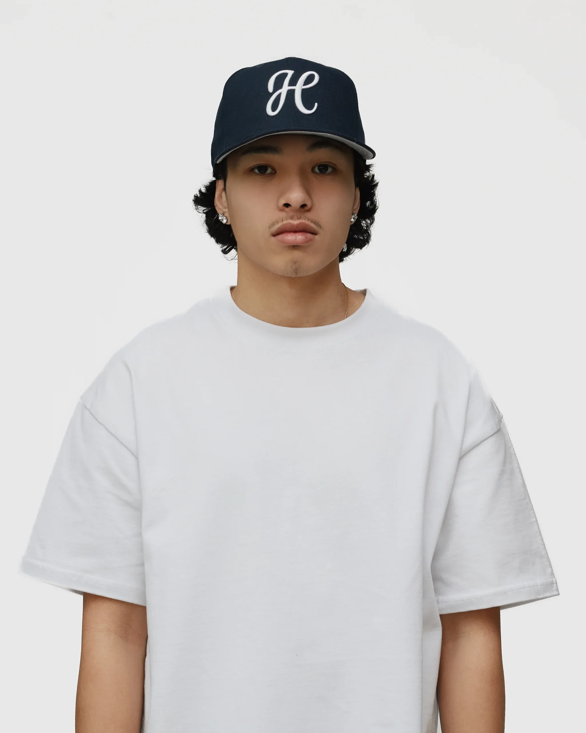 Signature New Era Fitted - Navy