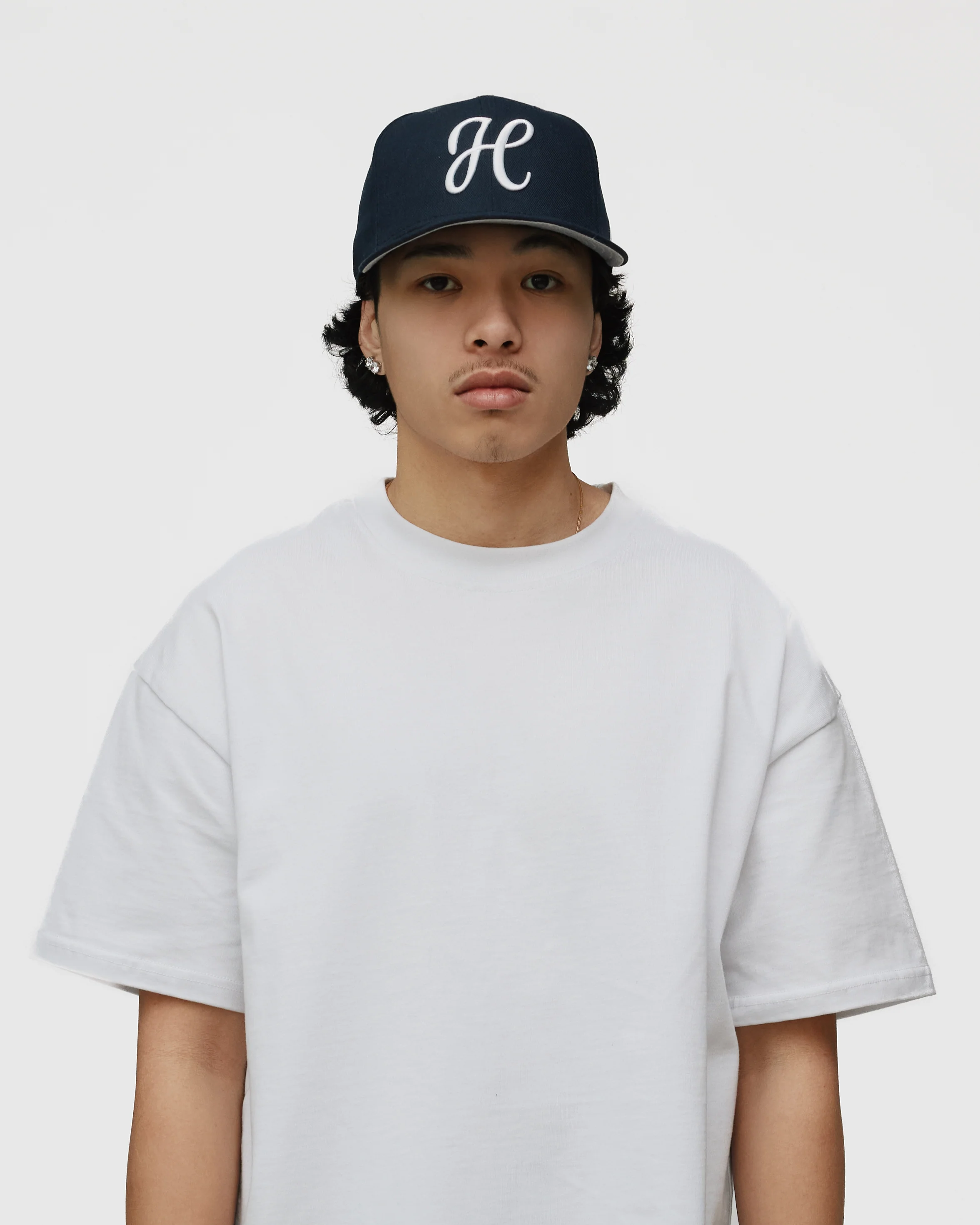 Signature New Era Fitted - Navy
