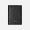 Signature Passport Holder - Black