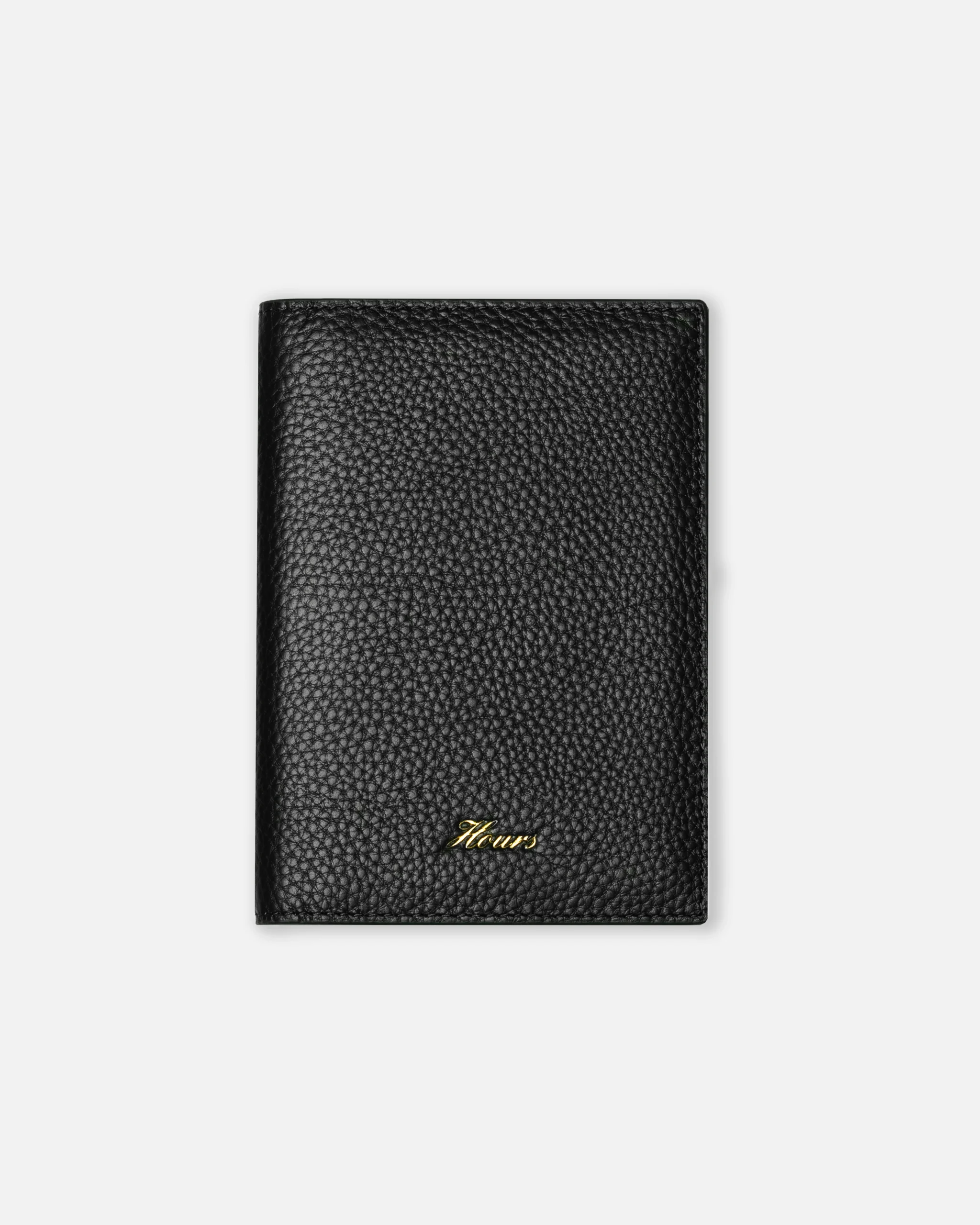 Signature Passport Holder - Black