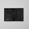 Signature Passport Holder - Black