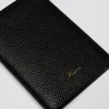 Signature Passport Holder - Black