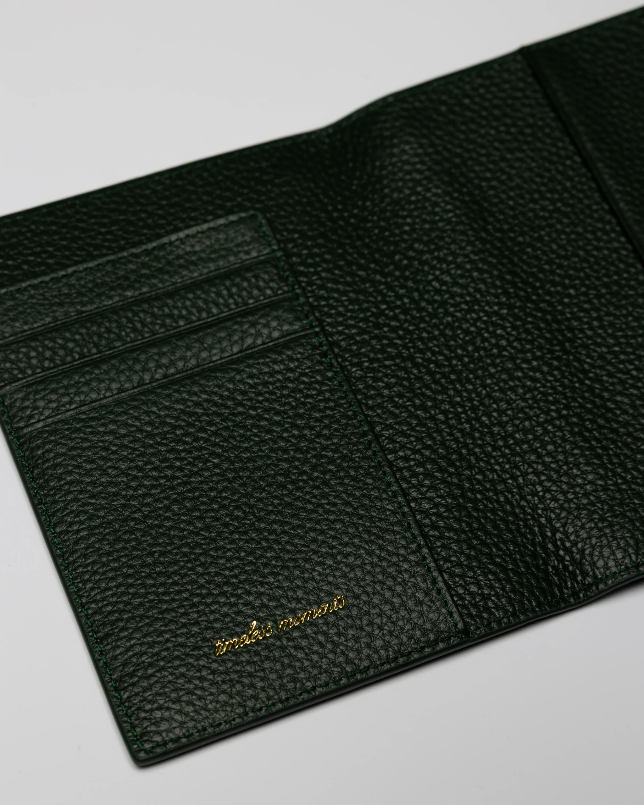 2023-signature-passport-holder-forest-green-5.webp Signature Passport Holder - Forest Green