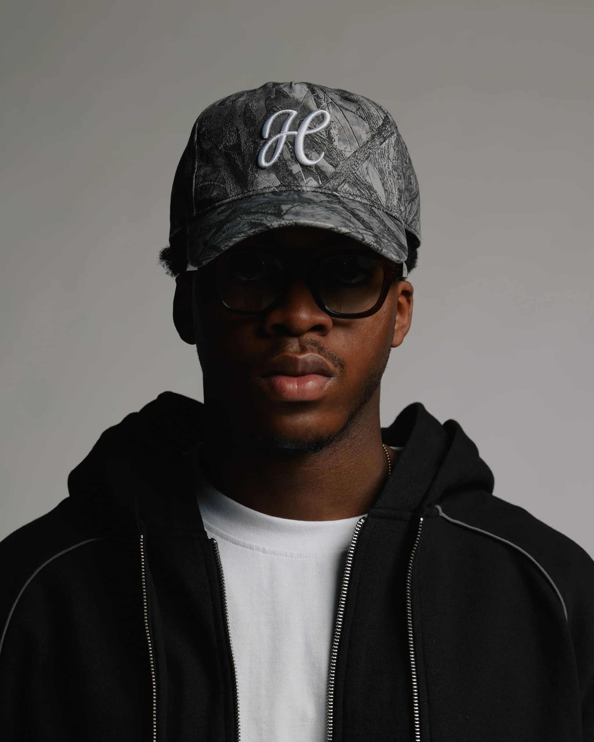 Signature Snapback - Black Camo