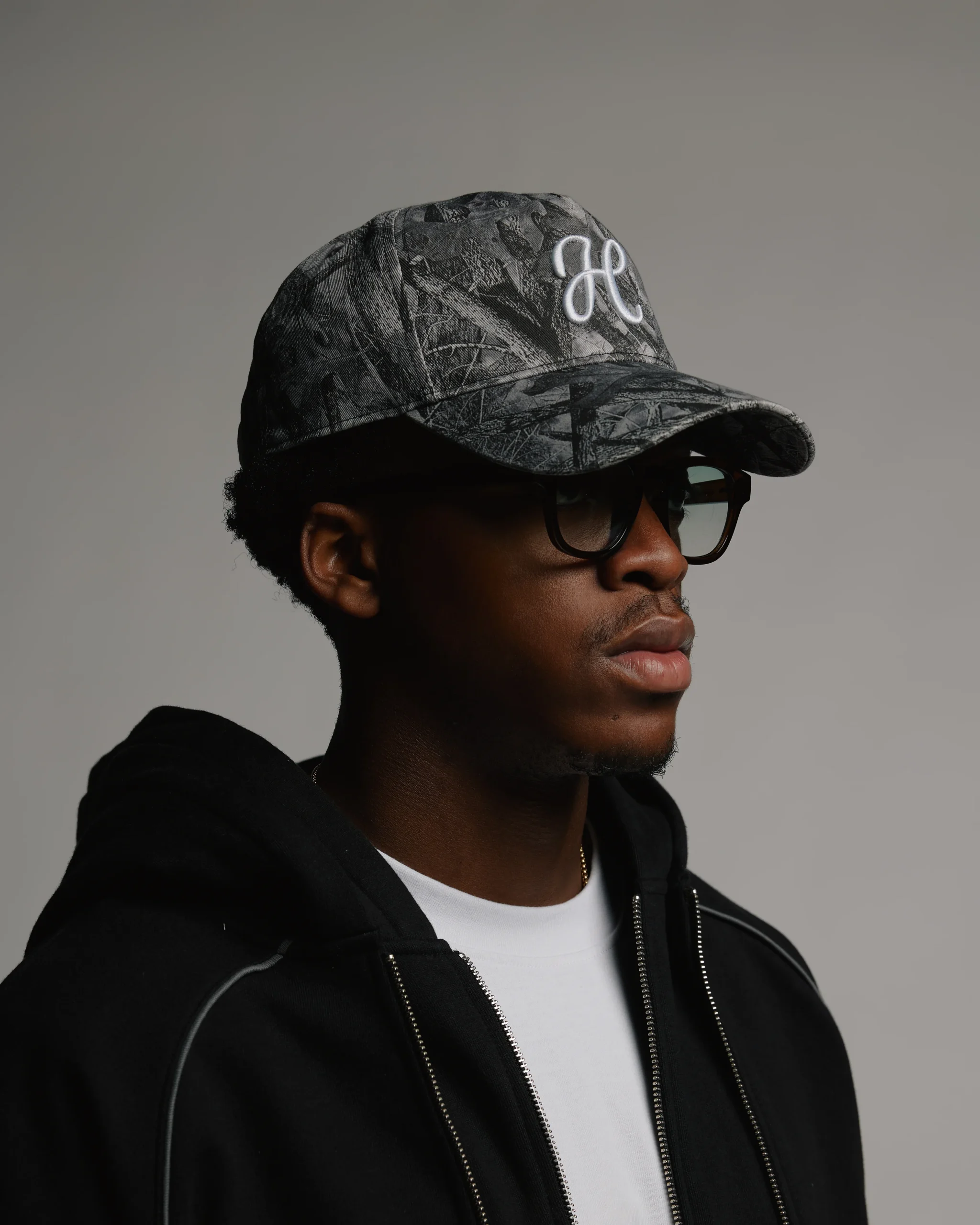 Signature Snapback - Black Camo