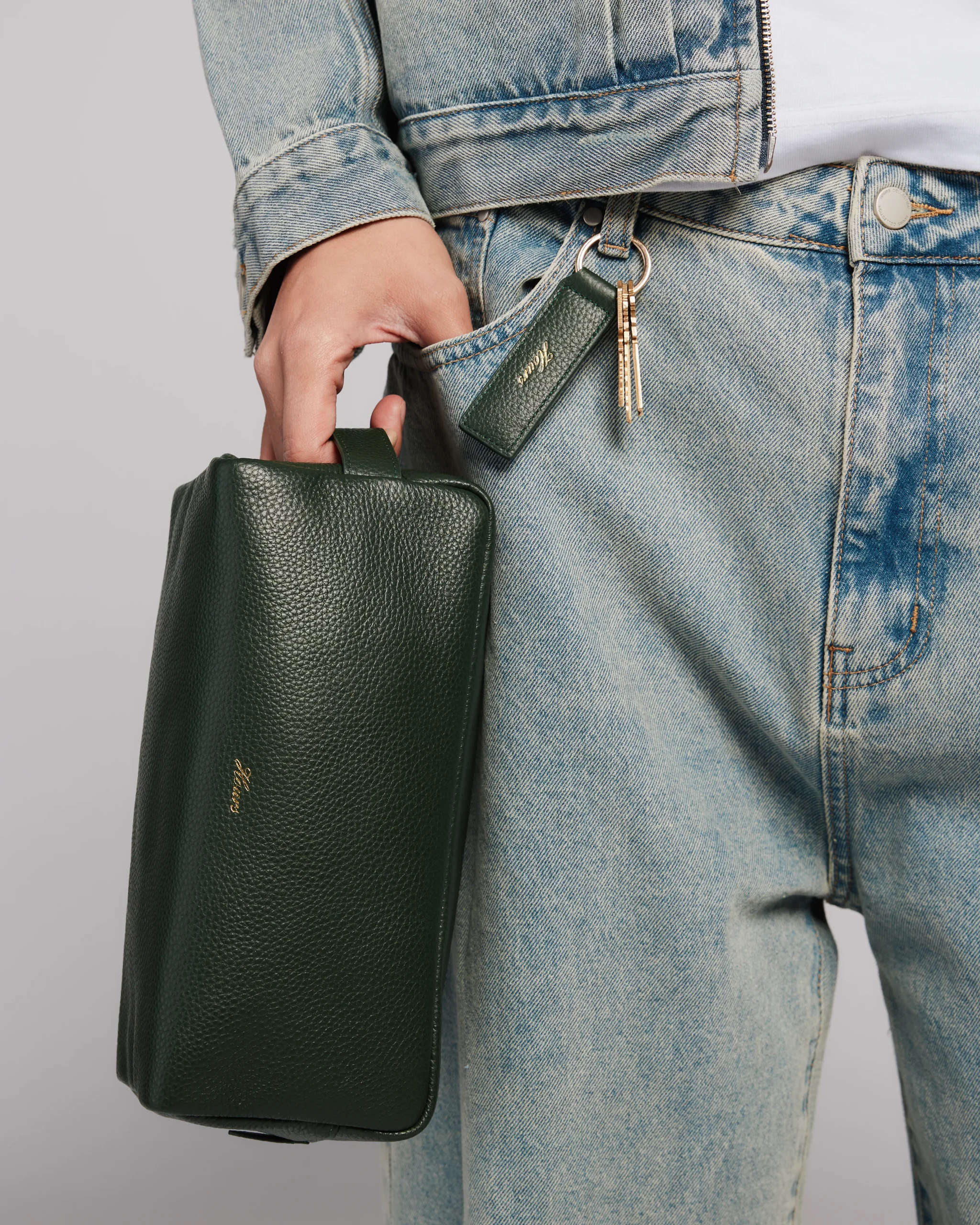Signature Travel Bag - Forest Green