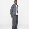 Signature Zip Hoodie - Vintage Grey
