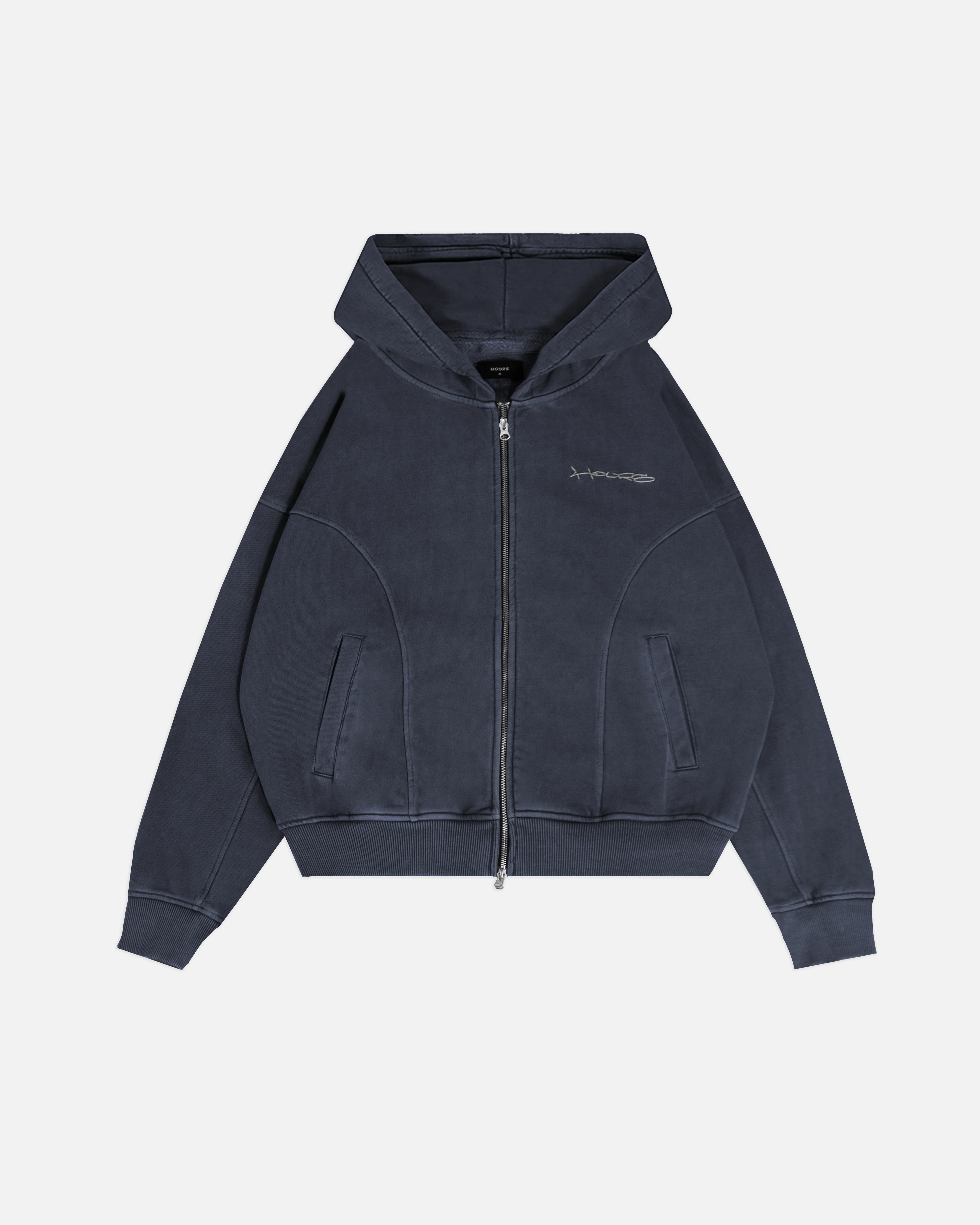 2041-signature-zip-hoodie-vintage-navy-1.webp Signature Zip Hoodie - Vintage Navy