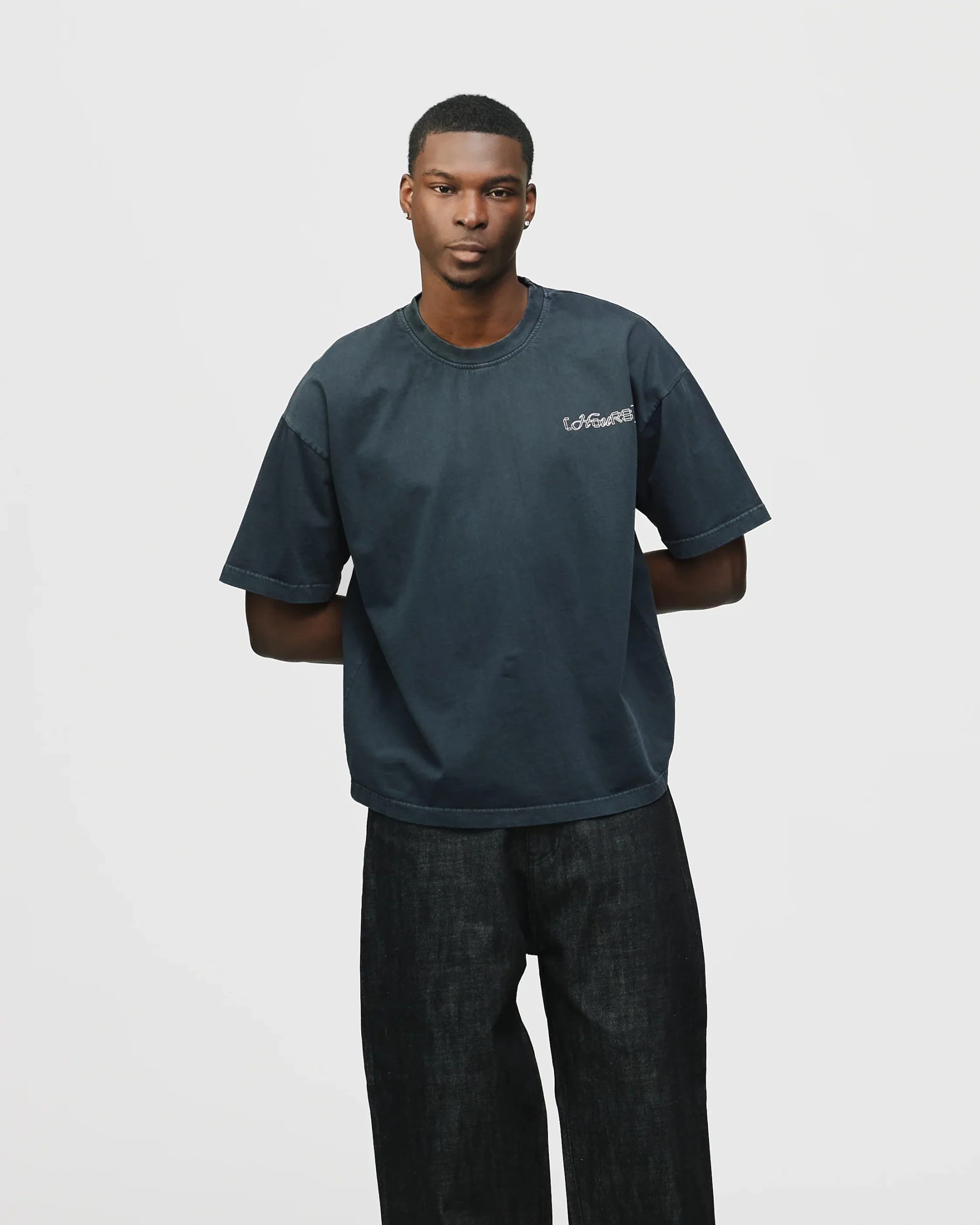 The World is Hours T-Shirt - Vintage Black