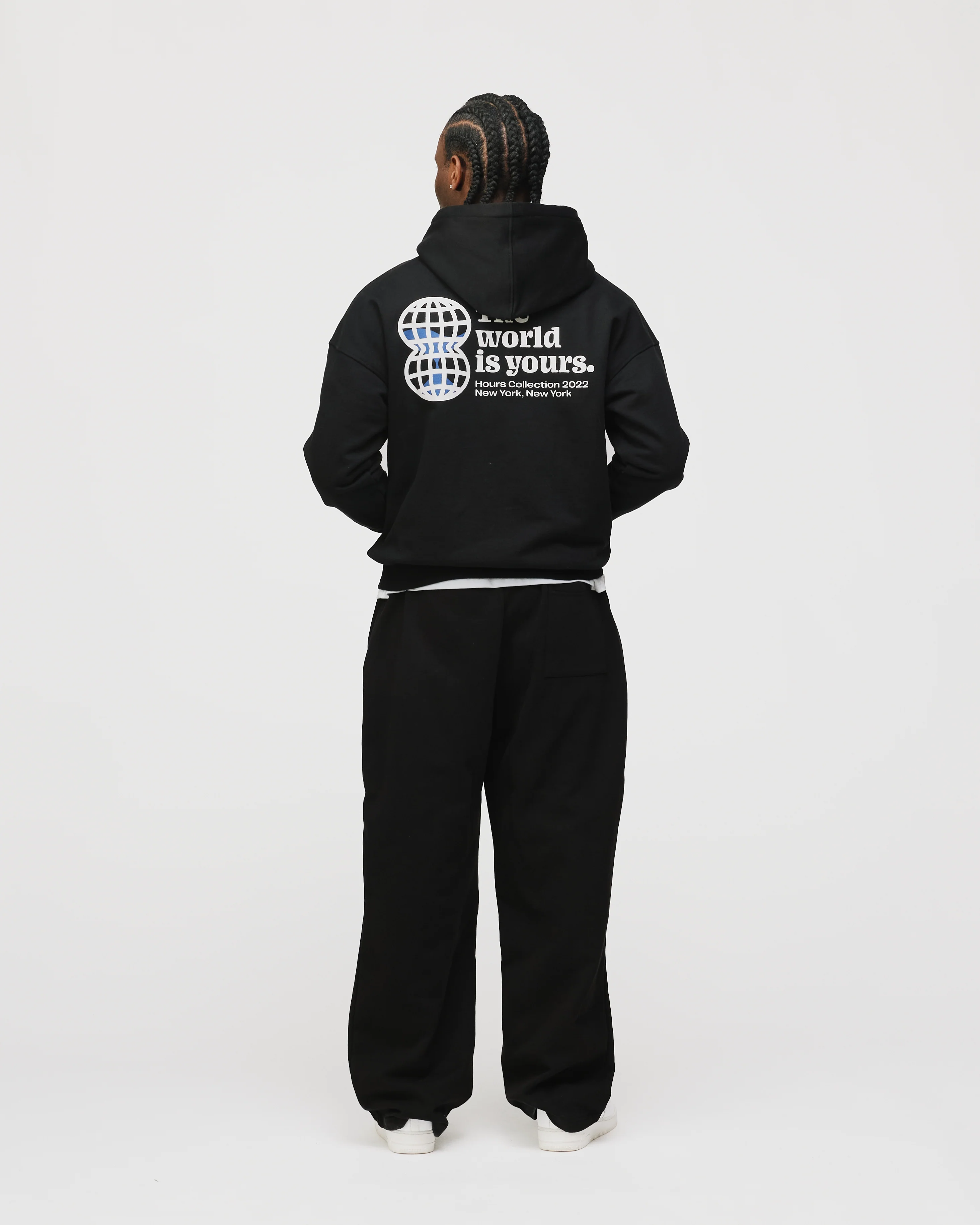 The World is Yours Hoodie - Black