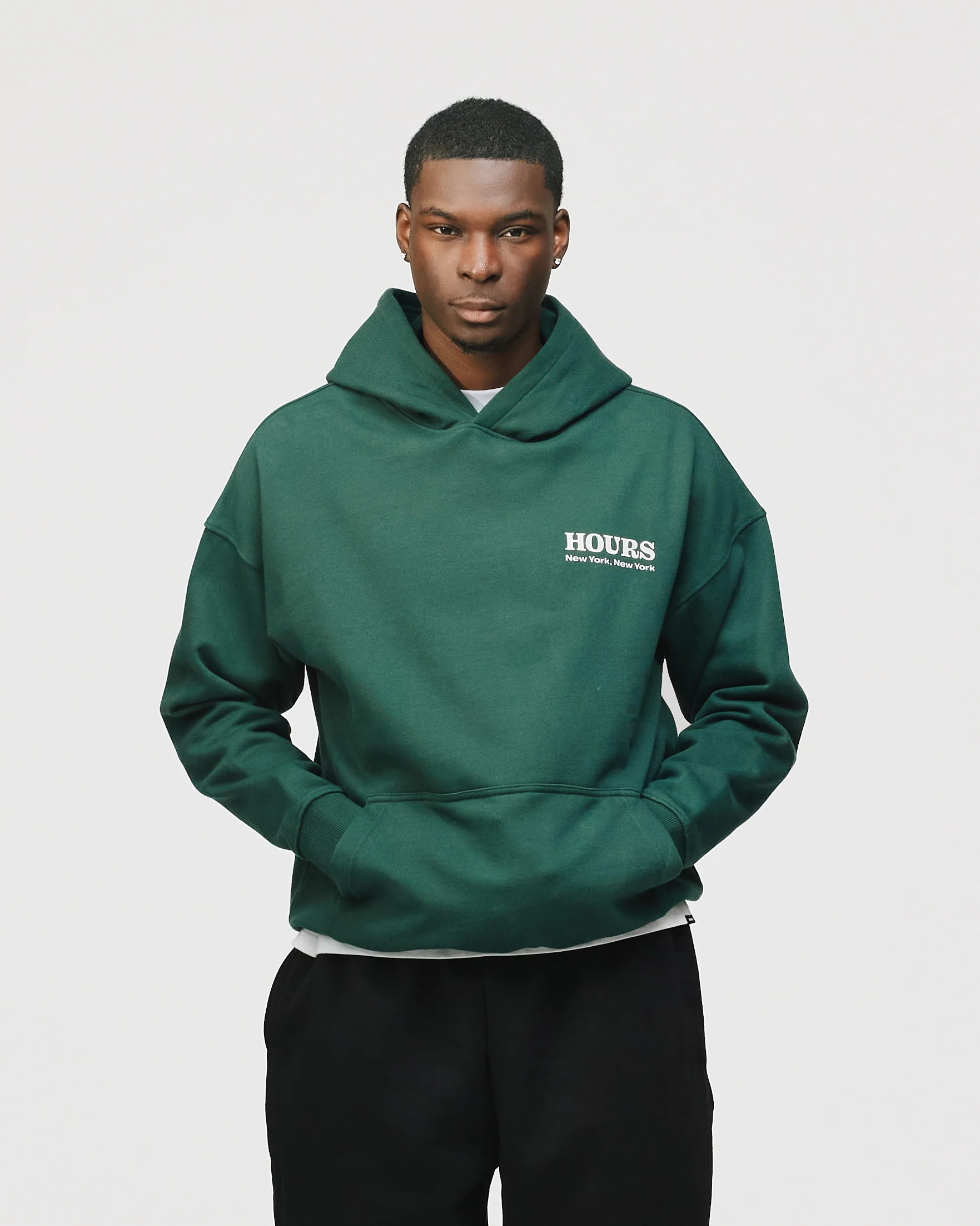 The World is Yours Hoodie - Forest Green