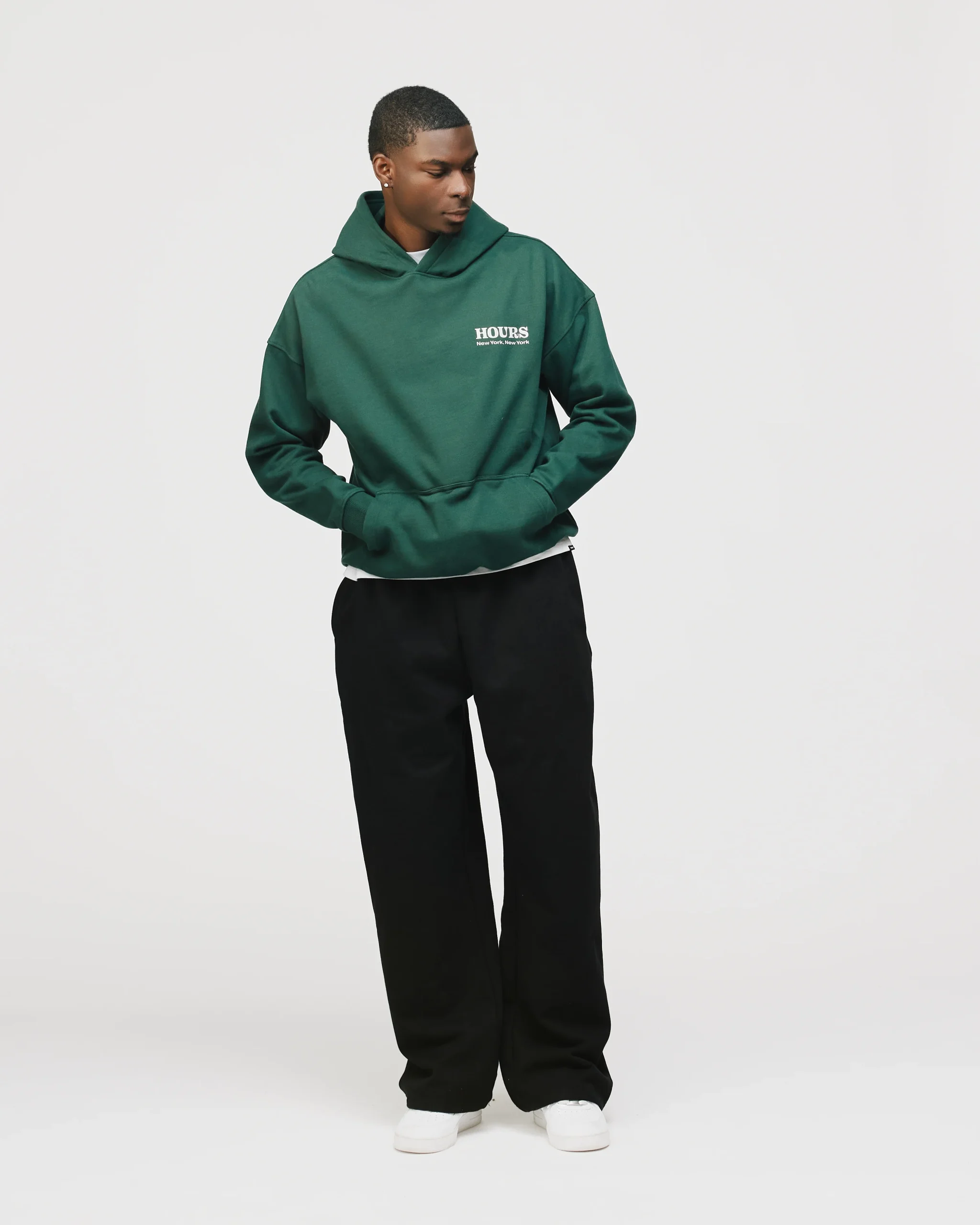 The World is Yours Hoodie - Forest Green