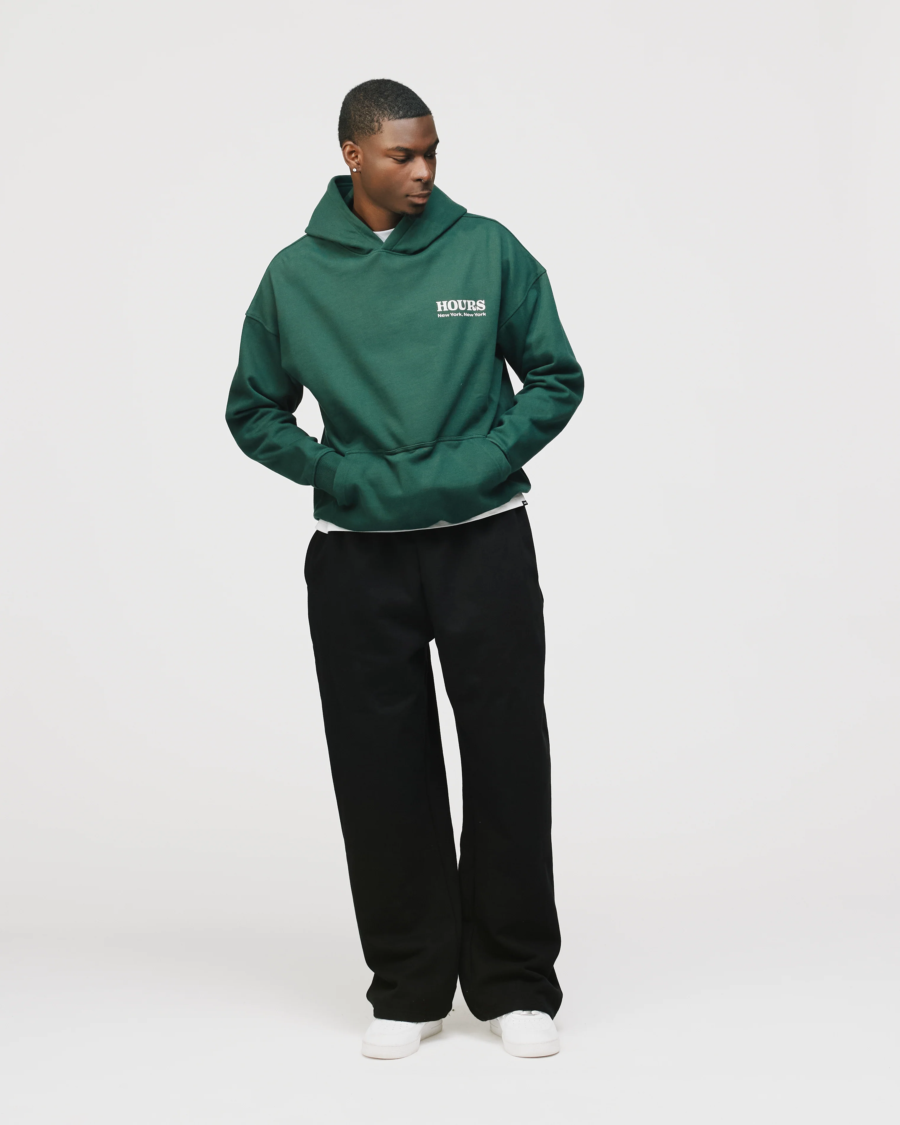 The World is Yours Hoodie - Forest Green
