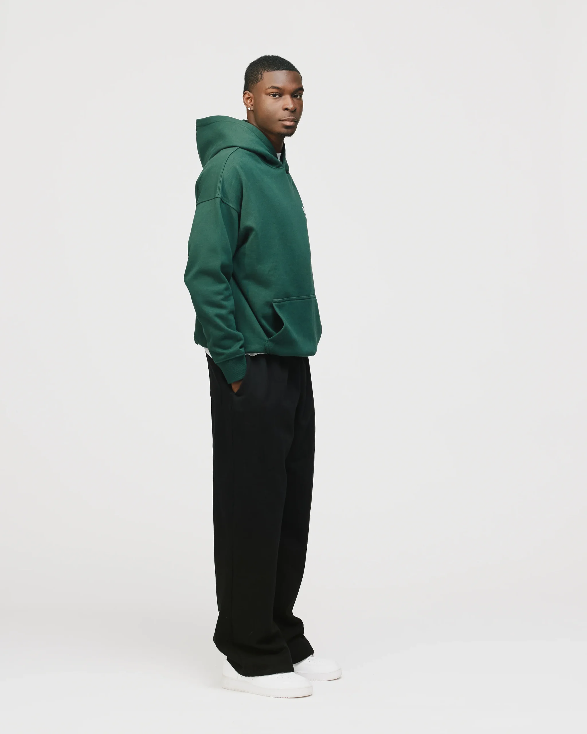 The World is Yours Hoodie - Forest Green